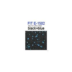 GATEGOLD FIT RUBBER ROLL FLOOR MAT (Black + Blue Colour)  E1502 