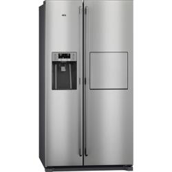 AEG Refrigerator | 204 Litres RMB46211NX Side-By-Side 2 Door Refrigerator Freezer with Frostmatic Function For Rapid Freezing - deluxe.com.ng