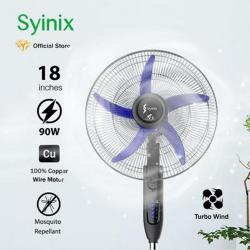 Syinix Standing Fan (18" inch) Mosquito Repellent | 90W