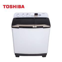 Toshiba Washing Machine | Toshiba 7KG Twin Tub Top Loader Washing Machine White Colour - VH-J80WGH - deluxe.com.ng