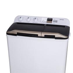 Toshiba Washing Machine | Toshiba 7KG Twin Tub Top Loader Washing Machine White Colour - VH-J80WGH - deluxe.com.ng
