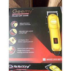 GEEMY PROFESSIONAL HAIR CLIPPER (GM 6668) - deluxe.com.ng