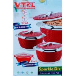 VTCL Insulated Serving Dish Hot Pot- 3 Pieces (N) - deluxe.com.ng