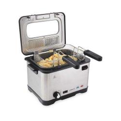 Ambiano Premium Deep Fryer With 3 Stainless Steel Baskets 4 Litres (N) - deluxe.com.ng