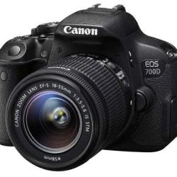 Canon Professional Digital SLR Camera EOS 700D with 18-55mm Lens (DAME) - deluxe.com.ng