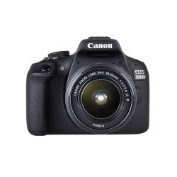 Canon Professional Digital SLR Camera EOS 2000D with 18-55mm Lens (DAME) - deluxe.com.ng