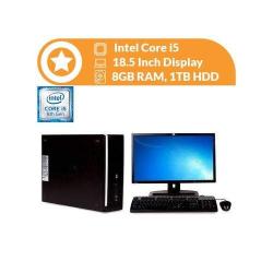 TOWER | Hp 6300 Pro SFF Core I5 8GB Ram 1TB HDD, Win 10 Pro & MS Office Pro Preloaded- deluxe.com.ng