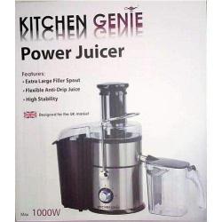 Kitchen Genie | Stainless Steel 1000W Power Juicer-deluxe.com.ng