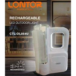 Lontor Long Lasting Durable Rechargeable Outdoor/Indoor Lamp (N) - deluxe.com.ng