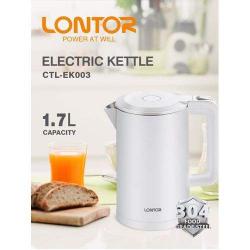 Lontor Electric Kettle -CTL-EK003 (N) - deluxe.com.ng