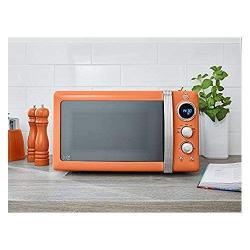 Swan | Retro 20L Orange Digital Microwave- deluxe.com.ng