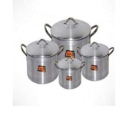 Tower | Cooking Pot Set Of 4 Pieces ( 16cm, 18cm, 20cm And 22cm)- deluxe.com.ng