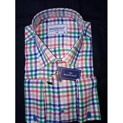 BALENCIAGA  LUXURY VIP STRIPED MEN'S SHIRT|(AVAILABLE IN ALL SIZES) 