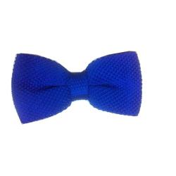 LUXURY POLKA DOT BOW TIE - BLUE 