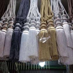 Curtain Accessories -Curtains Tieback Ropes With Hooks.- deluxe.com.ng
