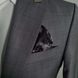 EXECUTIVE GREY TURKEY SUIT WITH ONE BUTTON-deluxe.com.ng