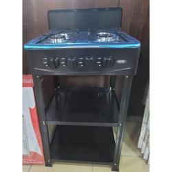 Eurosonic|4 Burner 2 Layer Stand /Shelf Gas Cooker With Cover-deluxe.com.ng
