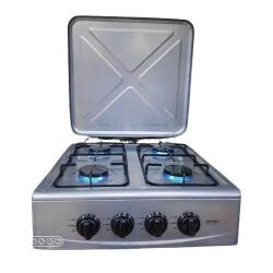 Eurosonic | 4 Burner Low Gas Consumption Auto Ignition Cooker With Lid -deluxe.com.ng