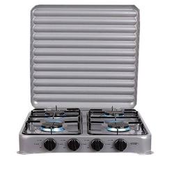 Eurosonic | 4-Burner Manual Ignition Table Top Gas Cooker-deluxe.com.ng