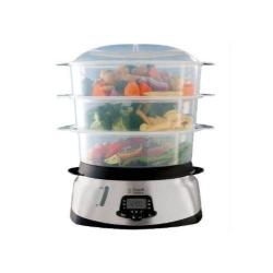 Russell Hobbs | Multipurpose 3 -Layered Fish And Vegetables Turbo Steamer/Processor - 800W - deluxe.com.ng