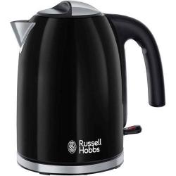 Russell Hobbs | Quiet Boil Electric Kettle, Stainless Steel,3000watt 1.7 Lit - deluxe.com.ng