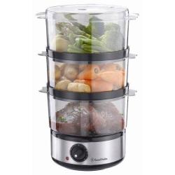 Russell Hobbs | Versatile Three-Tier Food Fish And Vegetables Steamer - deluxe.com.ng