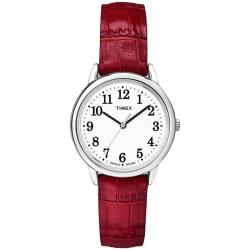 Timex Women’s Easy Reader Leather Strap Medium Size Watch |TW2P68700|