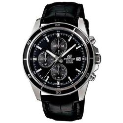 CASIO GENT'S EFR-526L-1AVUDF EDIFICE CHRONOGRAPH BLACK DIAL MEDIUM WATCH