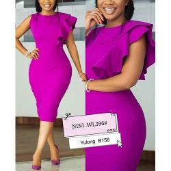WOMEN SNAZZY CORPORATE WELL FITTED GOWN (AVAILABLE IN ALL SIZES) 
