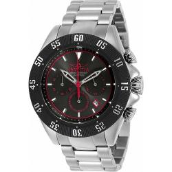 Invicta 22395 Men’s Speedway Quartz Chronograph Gunmetal, Black, Red Dial Watch 