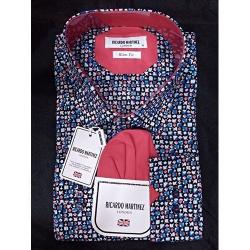 RICARDO MARTINEZ SYLISH MULTI COLOUR MEN'S SHIRT 