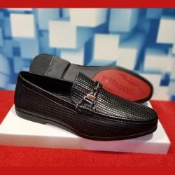 SALVATORE FERRAGAMO LUXURY PATTERNED CASUAL MEN'S SHOE|(AVAILABLE IN ALL SIZES)