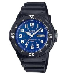 CASIO MRW200H-2B2V MEN'S CLASSIC ANALOG BLUE DIAL MEDIUM SIZE WATCH