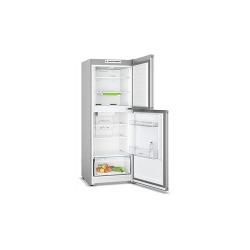 Bosch Serie | 2 free-standing fridge-freezer with freezer at top 158 x 60 cm Inox-look-metallic KDN26N12N5