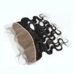 16" Lace Frontal Body Wave Hair (1B - Off Black) + BG Argan Hair Oil