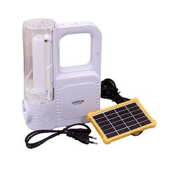 Lontor Solar Rechargeable Camping Lamp – White