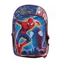Marvel Spiderman Micro Silk Print 16-inch Backpack - Multicolour