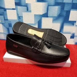 BOSS HIGH STYLED MEN'S CASUAL LOAFER|BLACK (AVAILABLE IN ALL SIZES) 253  HI