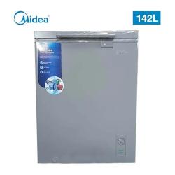 MIDEA CHEST FREEZER HS-186CN 142 LITRES- SILVER - deluxe.com.ng