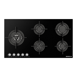 MONDIN Murano 90cm Built in Gas Hob – CI905VPGL (EXTREME QUALITY ITALIA) - Deluxe.com.ng