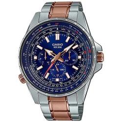 CASIO MTP-SW320RG-2AVDF MEN’S ENTICER BLUE DIAL TWO-TONE BRACELET WATCH