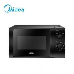 MIDEA MICROWAVE OVEN -MG720CFB-B | 20LITERS-BLACK - deluxe.com.ng