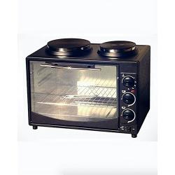 Eurosonic Multifunctional Oven With Twin Burner Electric Hot Plates - 32 Litres