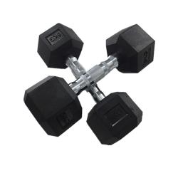 GATEGOLD FITNESS HEX DUMBBELL 20kg (pair) - Deluxe.com.ng