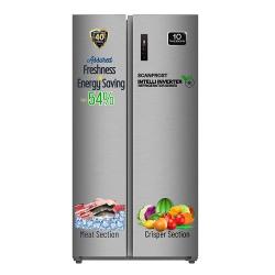 Scanfrost 650L Side-By-Side Refrigerator | SFSBS650ME - deluxe.com.ng