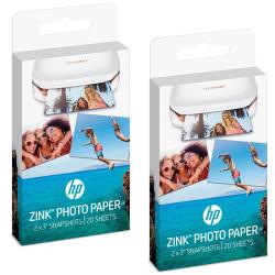 HP ZINK Sticky-backed Photo Paper-20 sht/2 x 3 in (W4Z13A)