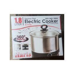 Haris 1.8L Mini Stainless Steel Electric Cooking Pot Rapid Noodles Cooker (220V -240V 1000W)
