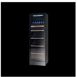 Vestfrost Display Refrigerator | WFG155B 298 Litres 147 Bottles Capacity Upright Built-In-Wine Chiller  - Black Finish - deluxe.com.ng