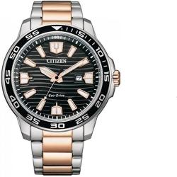 CITIZEN AW1524-84E MEN’S ECO-DRIVE TWO-TONE STAINLESS STEEL WATCH - deluxe.com.ng