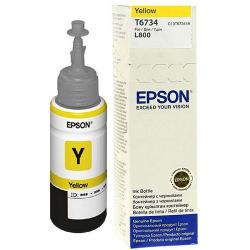 Epson T6734 Ink Bottle Yellow (LC)
